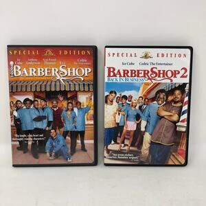Barbershop and Barbershop 2 DVD Special Edition Widescreen Comedy Ice Cube